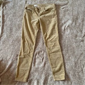 Gap Corduroy Legging Jeans, Emerald Green, Size 26r, Like New